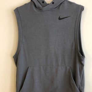 Nike sleeveless performance hoodie